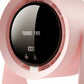 USB Rechargeable Turbo Desk Fan Quiet Circulating Fan with LED Display Wall Mount Portable Fan