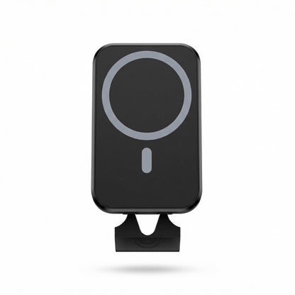 Car Wireless Charger Mount 15W Fast Charging Aluminum Magnetic Phone Holder Air Vent Mount