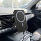 Car Wireless Charger Mount 15W Fast Charging Aluminum Magnetic Phone Holder Air Vent Mount