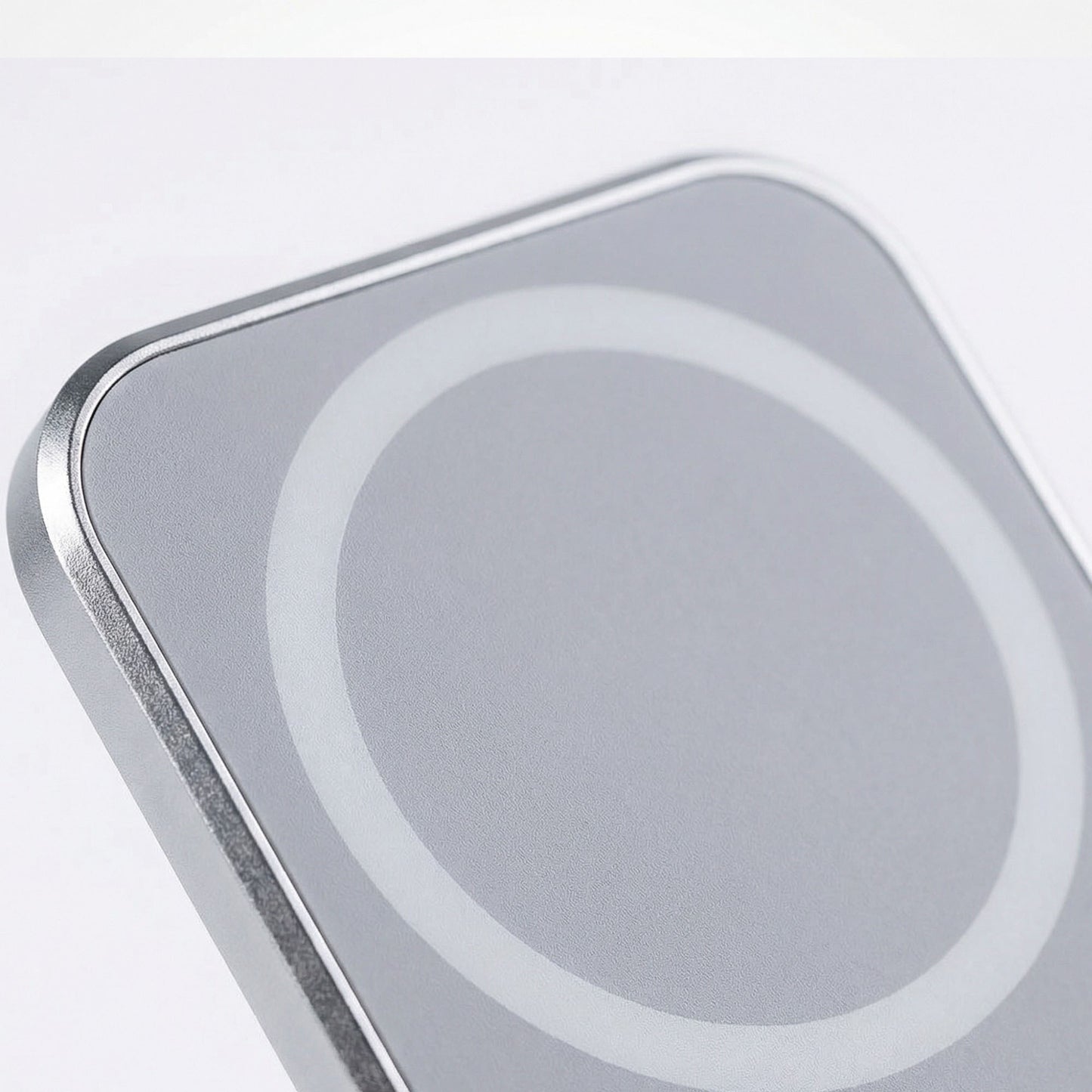 Car Wireless Charger Mount 15W Fast Charging Aluminum Magnetic Phone Holder Air Vent Mount