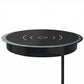 Embedded Wireless Charging Panel 15W Fast Charger Aluminum Alloy Built-In Desktop with Type-C Input