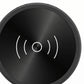 Embedded Wireless Charging Panel 15W Fast Charger Aluminum Alloy Built-In Desktop with Type-C Input