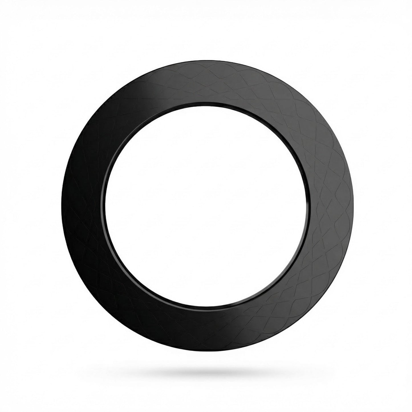 Magnetic Alignment Ring 5 Pack for Wireless Charging 2.3in Adhesive Metal Rings