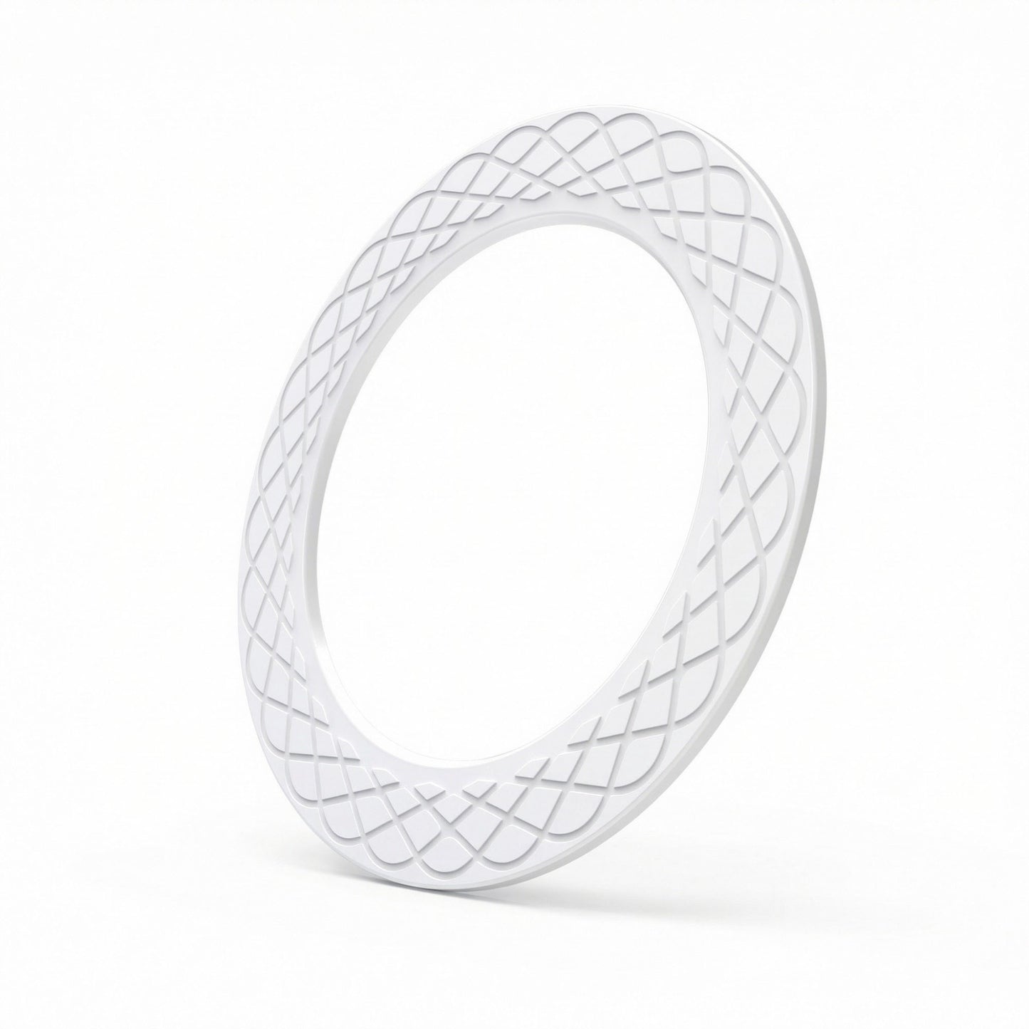 Magnetic Alignment Ring 5 Pack for Wireless Charging 2.3in Adhesive Metal Rings