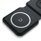 3-in-1 Foldable Magnetic Wireless Charger Stand for Phone Watch Earbuds Fast Charging Station