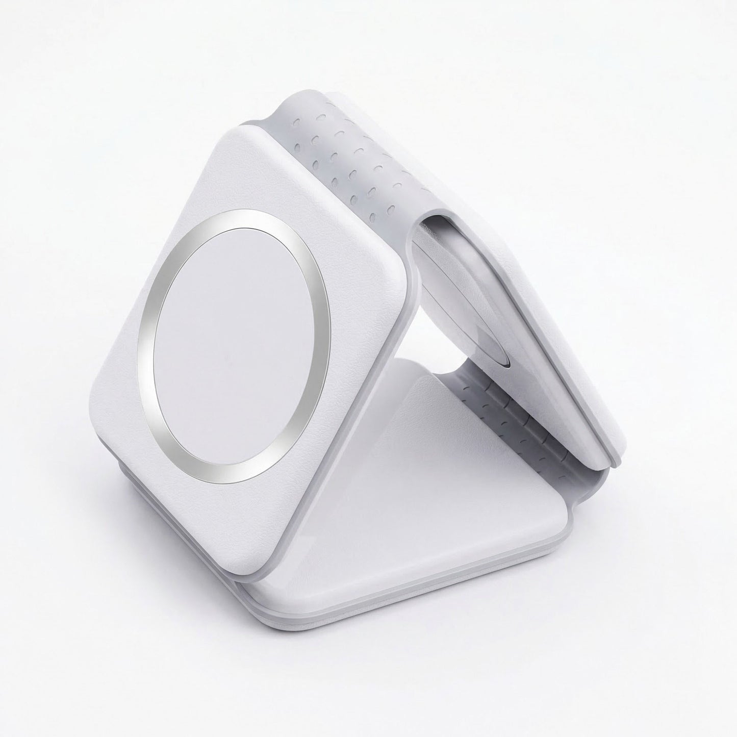 3-in-1 Foldable Magnetic Wireless Charger Stand for Phone Watch Earbuds Fast Charging Station