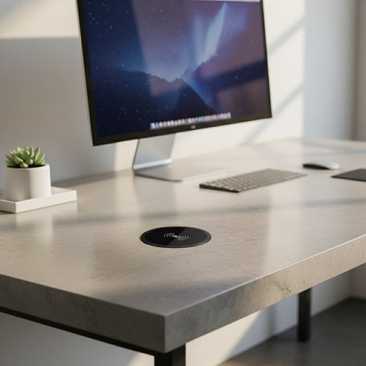 Wireless Charging Pad with USB Cable Fast Charging Compatible with Qi Enabled Devices