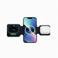 Foldable 3-in-1 Wireless Charging Station Compatible with Qi Enabled Devices