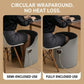Electric Foot Warmer Under Desk Heated Foot Warmer Wrap Around Heating Pad for Home Office