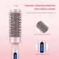 Heated Round Brush Hair Dryer Styler with Multiple Heat Settings and Ceramic Barrel
