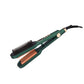 2-in-1 Hair Straightener and Curling Brush with Adjustable Heat and Ceramic Plates