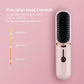 Heated Hair Straightening Brush with Adjustable Temperature 320¡ãF to 395¡ãF