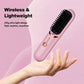 Heated Hair Straightening Brush with Adjustable Temperature 320¡ãF to 395¡ãF