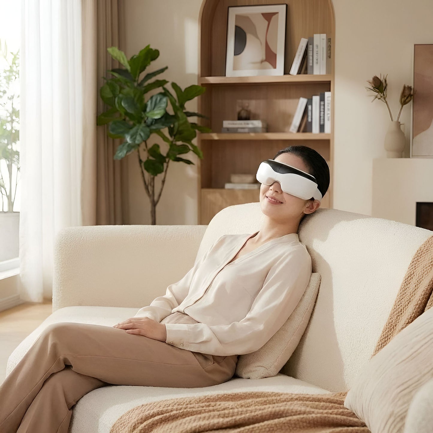 Electric Eye Massager with Adjustable Modes and Rechargeable Design