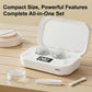 Sonic Contact Lens Cleaner with 360¡ã Cleaning and Digital Timer Display