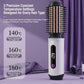 Heated Round Brush Hair Styler with Digital Temperature Display and Adjustable Heat