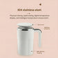 Electric Self Stirring Mug with LCD Temperature Display Automatic Mixing Cup