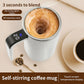 Electric Self Stirring Mug with LCD Temperature Display Automatic Mixing Cup