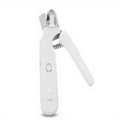 Rechargeable Pet Nail Grinder with LED Light Quiet Electric Cat and Dog Grooming Tool