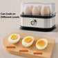 Stainless Steel Electric Egg Cooker Portable Egg Steamer Rapid Egg Boiler