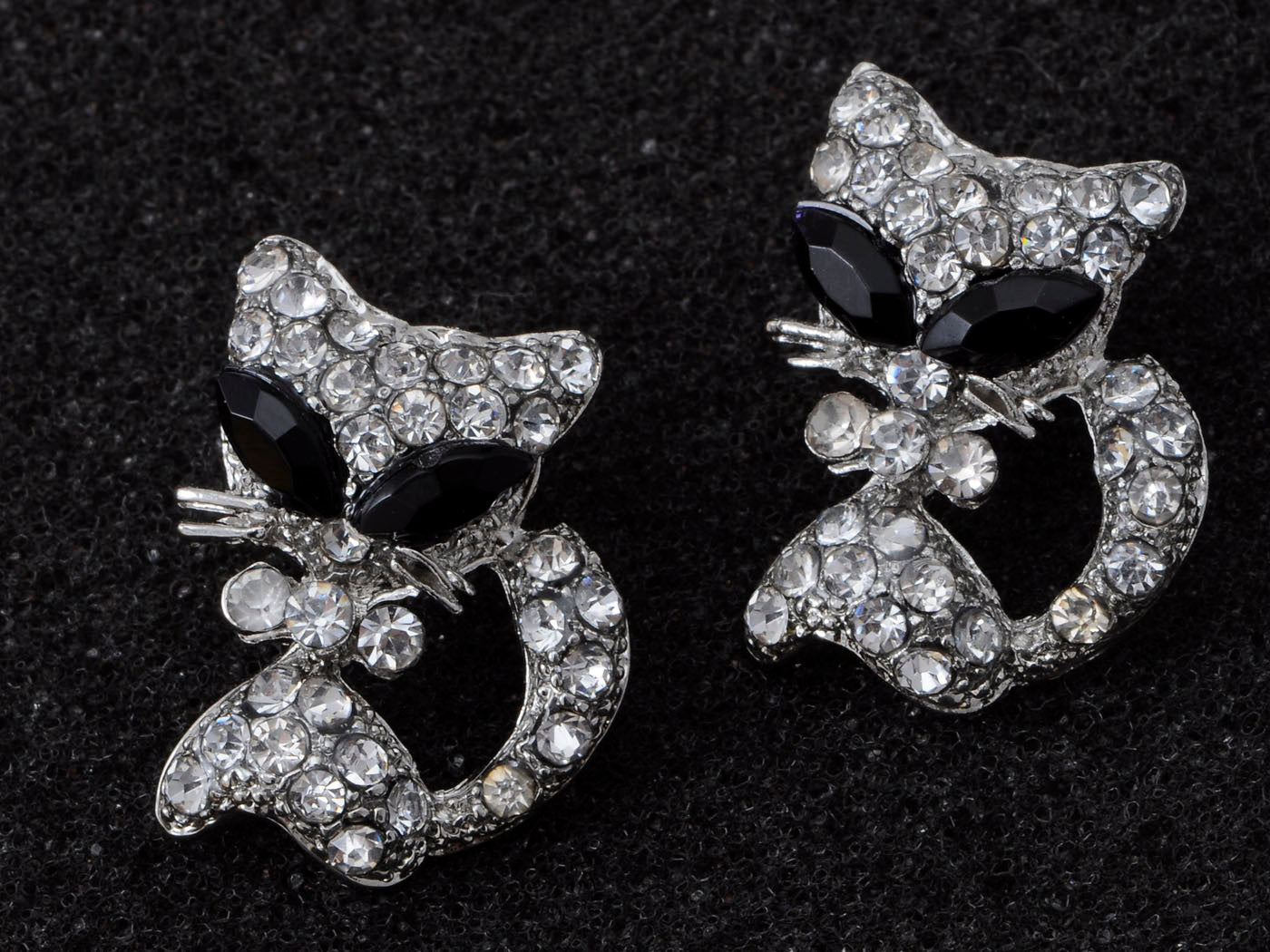 Kitten Cat Animal Stud Earrings