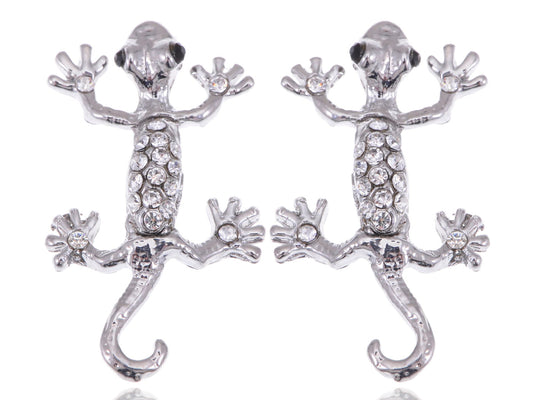 Lizard Gecko Stud Earrings