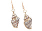 Multicolor Accent Ocean Seashell Couch Mermaid Sea Witch Drop Dangle Earrings