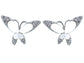 Butterfly Masquerade Party Dance Element Earrings