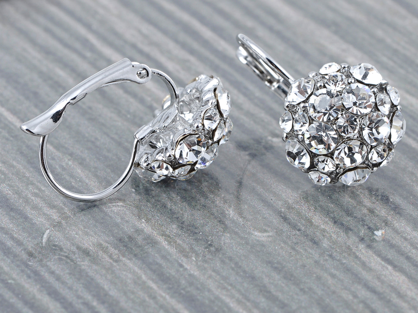 Petite Elements Disco Ball Half Earrings