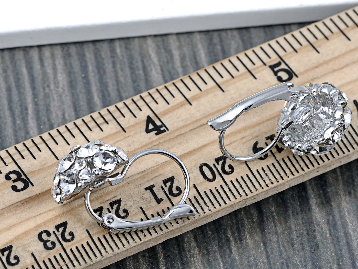 Petite Elements Disco Ball Half Earrings