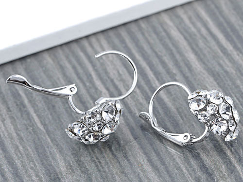 Petite Elements Disco Ball Half Earrings
