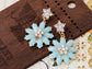 Festive Acorn D Earrings With Diamond Luminescent Bold S