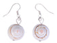 Multicolor Accent Ocean Seashell Couch Mermaid Sea Witch Drop Dangle Earrings