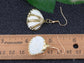 Seashell Half Shells Ocean Inspo Design Drop Earrings