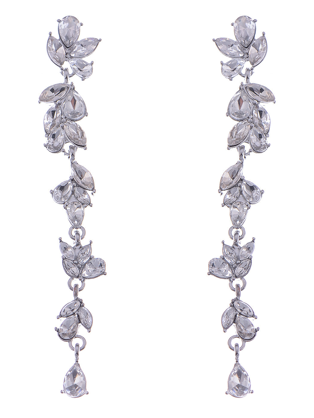 Drop Leaf Earrings Wedding Special Occasion Bridal