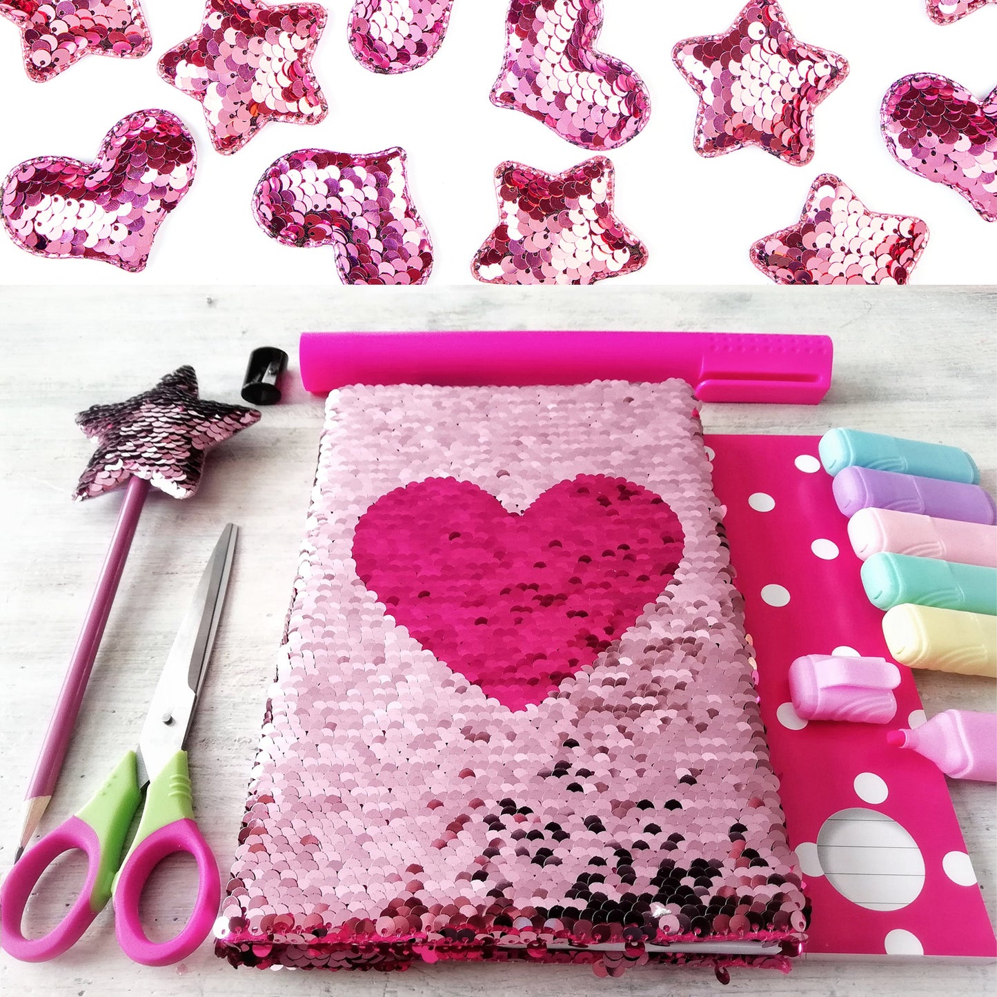 Elastic Sequin Trim, 1.2 Inch 3 Row Flat Glitter Paillette Sequin Ribbon, Metallic Stretch Sequin Strip Sewing DIY Craft, 5 Yards