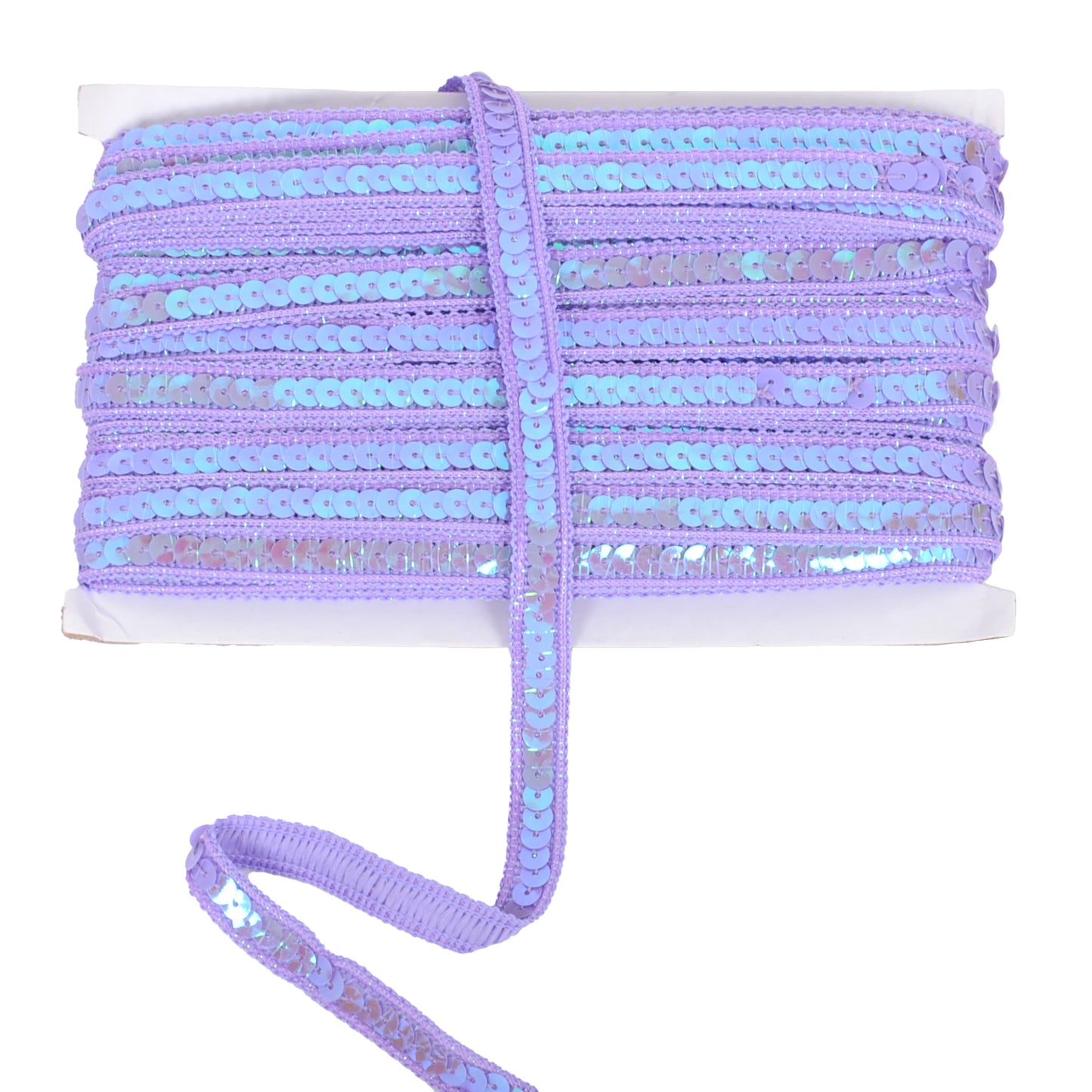 Sequin Trim, 0.5 Inch Flat Glitter Sequin Ribbon, Sparkle Metallic Sequin Strip, Bling Fabric DIY Sewing Embellishment, 27 Yards