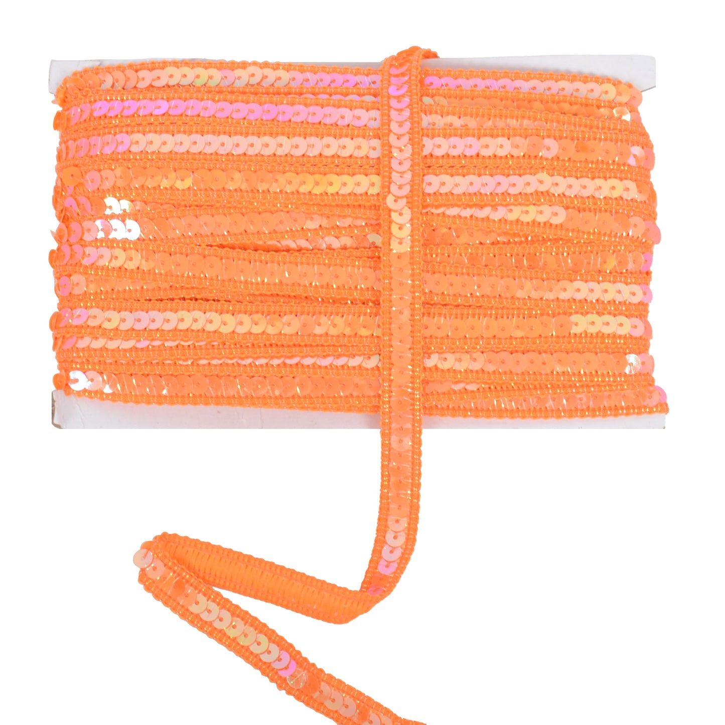 Sequin Trim, 0.5 Inch Flat Glitter Sequin Ribbon, Sparkle Metallic Sequin Strip, Bling Fabric DIY Sewing Embellishment, 27 Yards