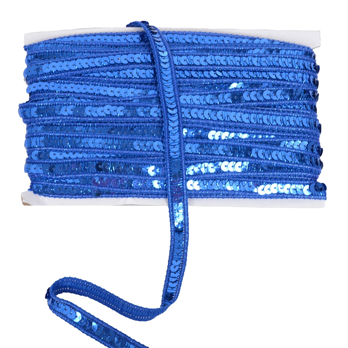 Sequin Trim, 0.5 Inch Flat Glitter Sequin Ribbon, Sparkle Metallic Sequin Strip, Bling Fabric DIY Sewing Embellishment, 27 Yards