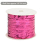 Flat Sequin Strip, 6mm String Metallic Sequin Strand, Paillette Metallic Sequin Trim Sewing DTY Craft Embellishment, 100 Yards