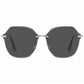 Women's Stylish Hexagonal Rimless Gradient Sunglasses for Fashion