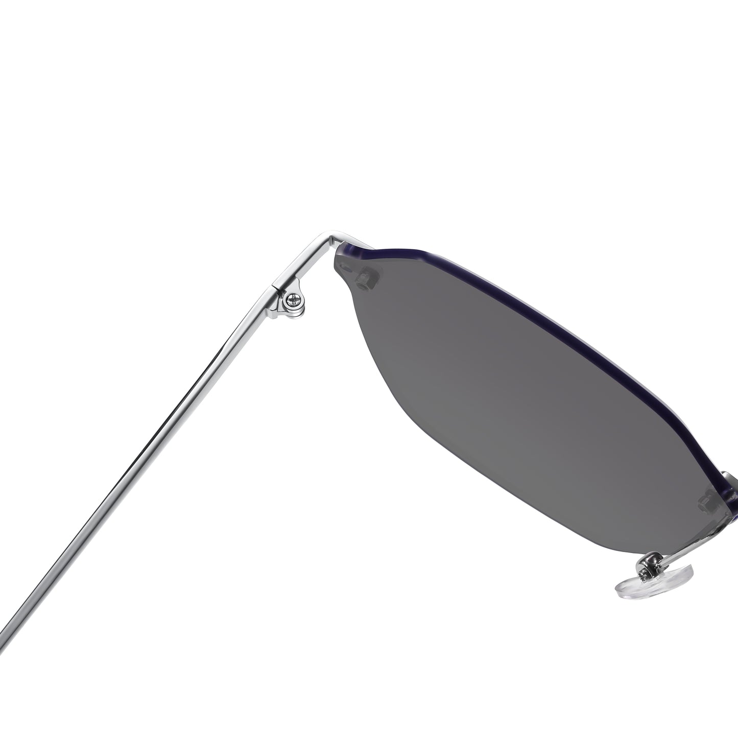 Women's Stylish Hexagonal Rimless Gradient Sunglasses for Fashion