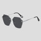 Women's Stylish Hexagonal Rimless Gradient Sunglasses for Fashion