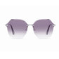 Women's Stylish Hexagonal Rimless Gradient Sunglasses for Fashion