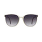 Unisex Classic Round Sunglasses with Matte Black Frame and UV400 Dark Lenses Lightweight Design