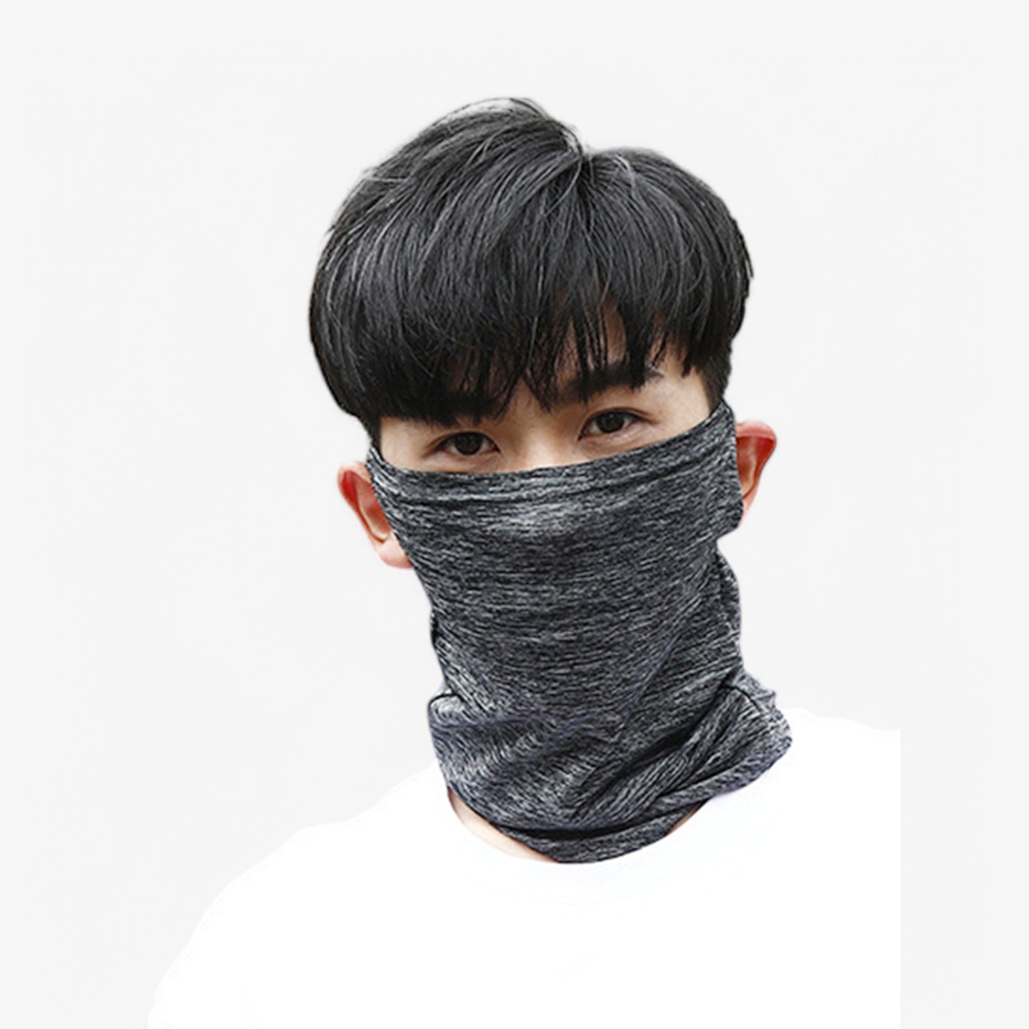 Lightweight Breathable Neck Gaiter Face Cover with Stretch Fabric for Outdoor and Sports