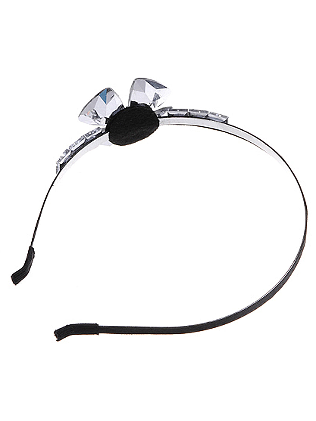 Decorative Vintage Diamond Jeweled Butterfly Hair Piece Headband ()