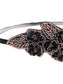 Masquerade Black Brown Beaded Formal Gown Hair Headband
