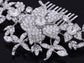 Flowers And Leaves Cluster Hair Comb
