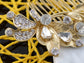 Flower Leaf Bridal Hair Comb